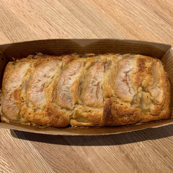 簡単!洋梨パウンドケーキ